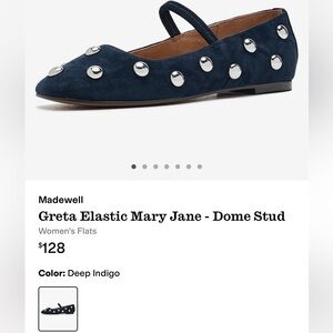 STUNNING Madewell Greta Studded Flats